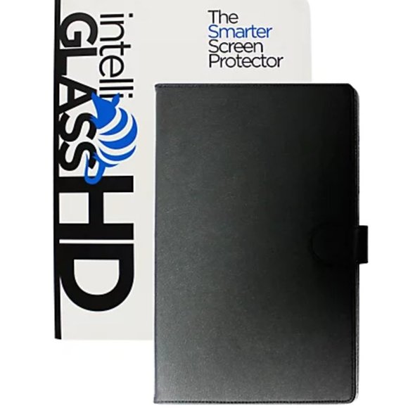 EmbraceCase 8" Amazon Fire Folio Case w/Glass Screen Protector - Picture 2 of 3